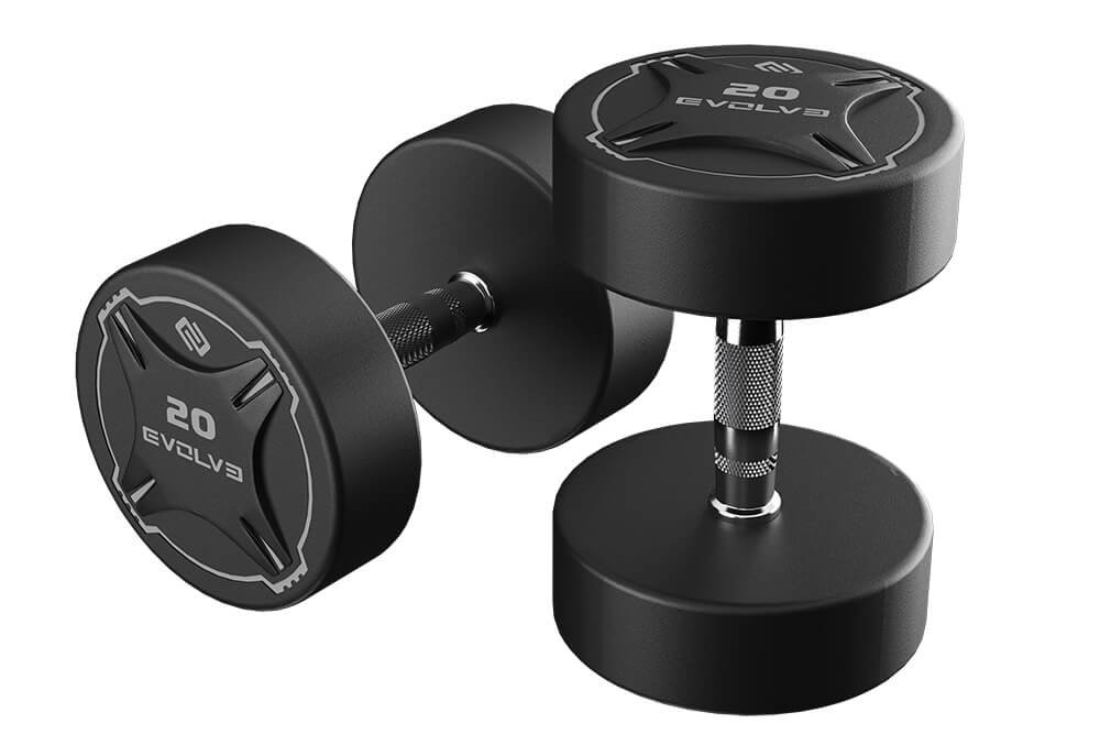 Evolve TPU Urethane Dumbbell Set 10-60 kg (DS-TP)