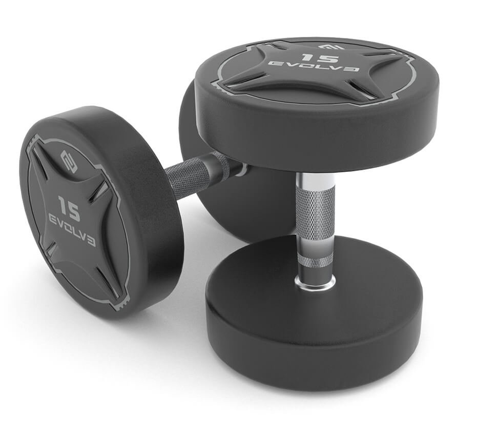 Evolve TPU Urethane Dumbbell Set 10-60 kg (DS-TP)