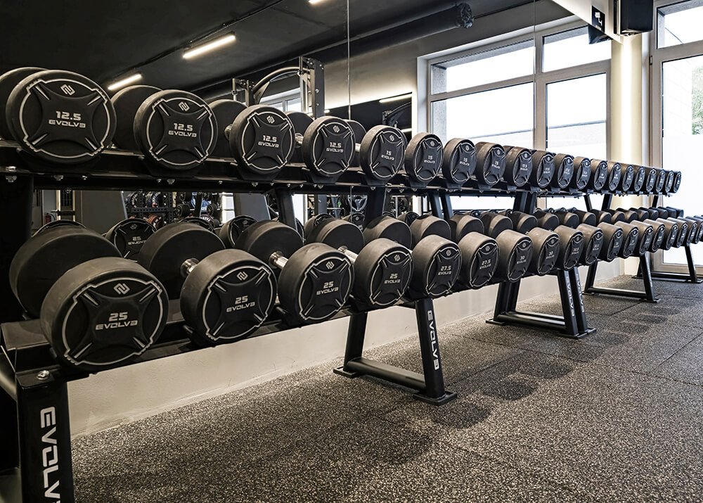 Evolve TPU Urethane Dumbbell Set 10-60 kg (DS-TP)