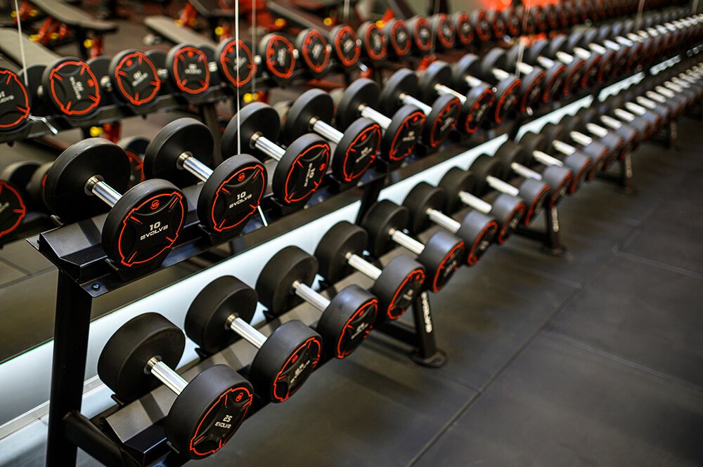 Evolve TPU Urethane Dumbbell Set 10-60 kg (DS-TP)