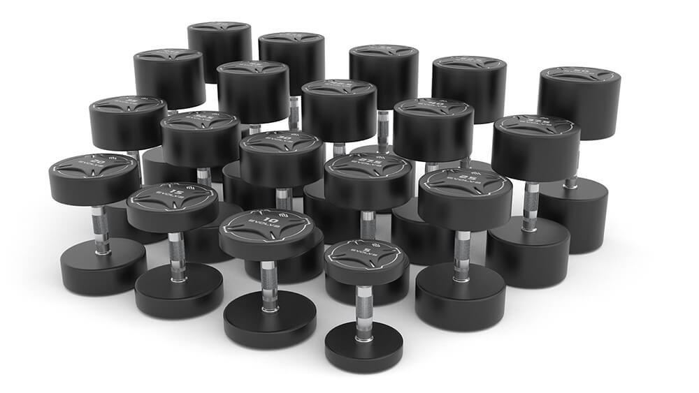 Evolve TPU Urethane Dumbbell Set 10-60 kg (DS-TP)