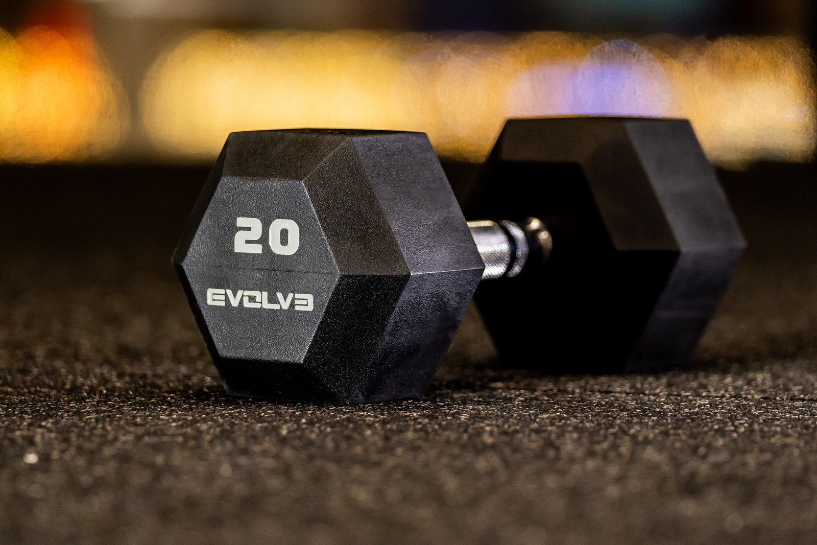Evolve TPU Hexagon Dumbbells 1 - 50 kg (DB-HX)