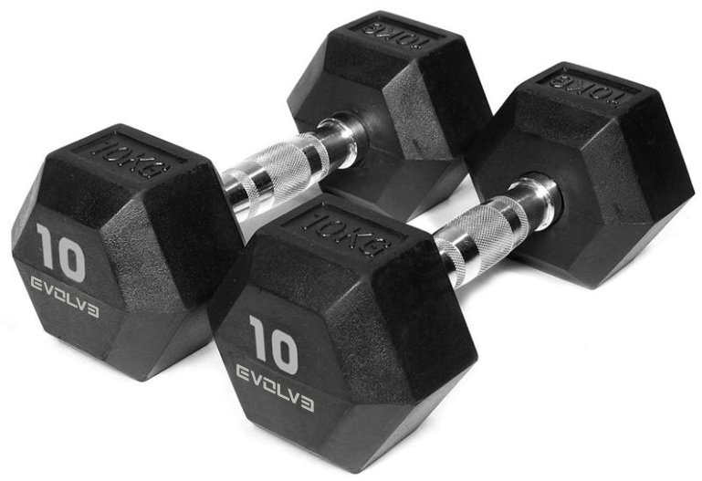 Evolve TPU Hexagon Dumbbells 1 - 50 kg (DB-HX)