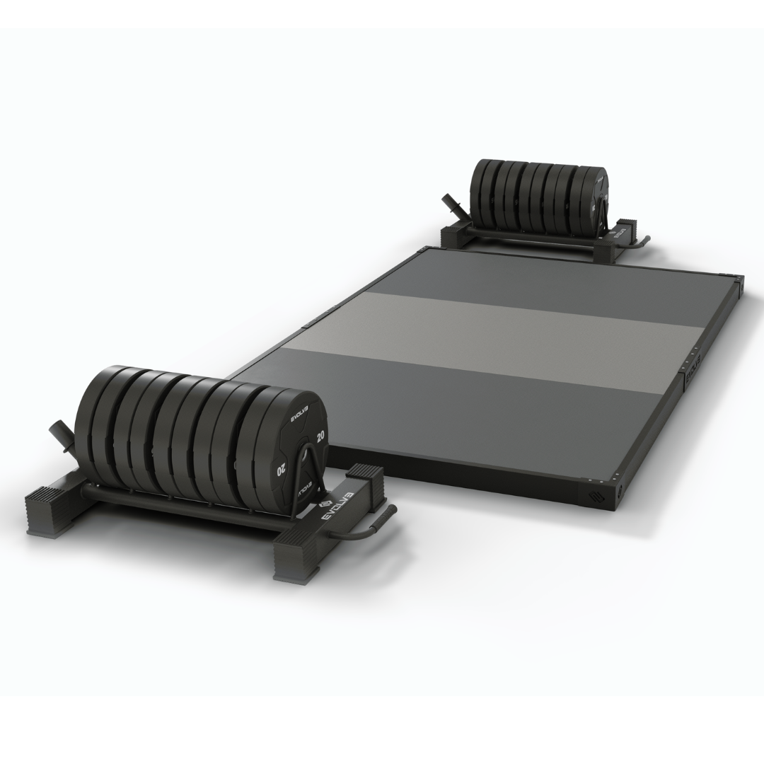 Evolve Weightlifting Free Standing Sound & Vibration Absorption Platform 310 x 210 x 10 cm (FS-300)