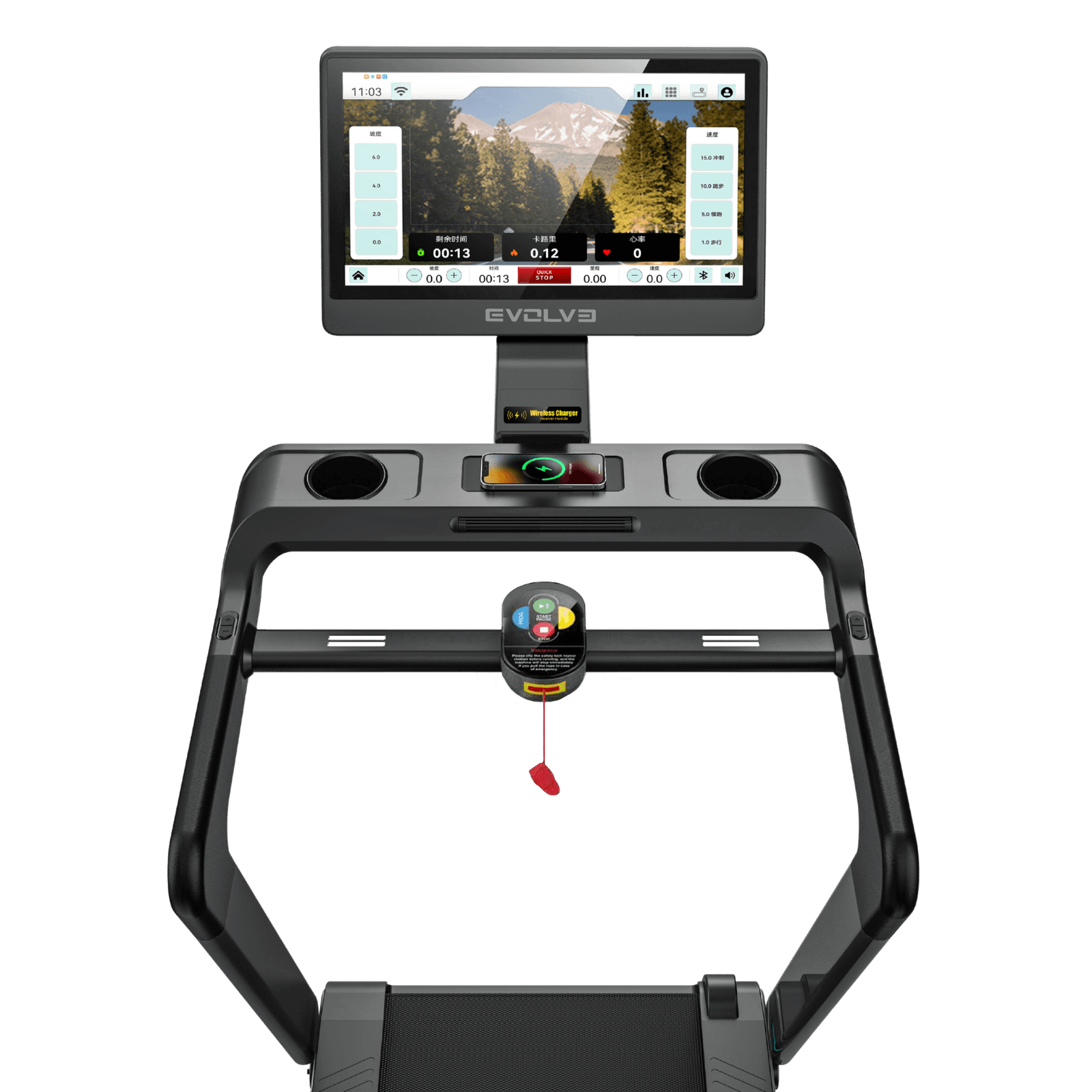 Evolve Treadmill with 23.8'' TFT Console (300-TFT)