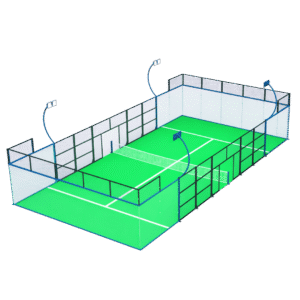 Super panoramic padel courts